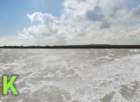 The Salt Lagoon of Lemnos Island - Alyki Lagoon